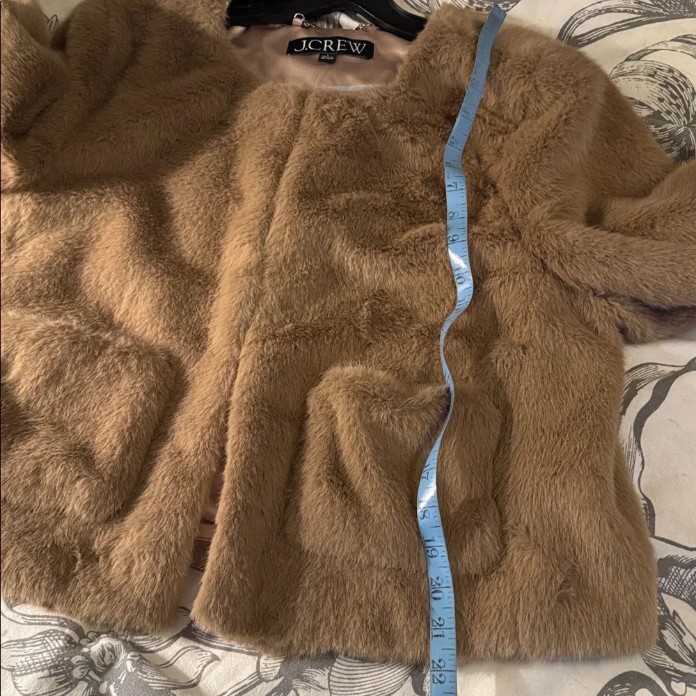 J.Crew Faux-fur lady jacket CP691